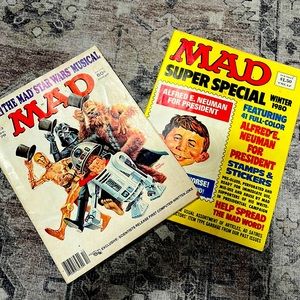 2- MAD magazine 1978 and 1980